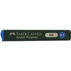 Faber-Castell blyertsstift refill – 0,7 mm HB. Innehåller 12 stift.