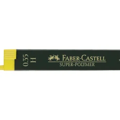 Faber-Castell blyertsstift refill – 0,35 mm H. Innehåller 12 stift.