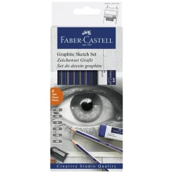 Faber-Castell Goldfaber graphite sketch set – skissa med blyerts & grafit