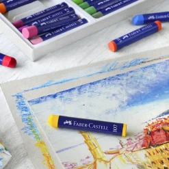 Faber-Castell Oil Pastels, set med 36 oljepastellkritor