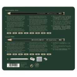 Faber-Castell 9000 & Pitt Graphite – ett pennset fyllt med gråtoner