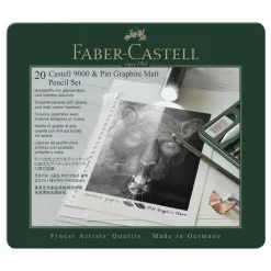 Faber-Castell 9000 & Pitt Graphite – ett pennset fyllt med gråtoner