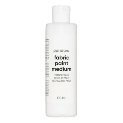Fabric Paint Medium 100 ml, skapa textilfärg av akrylfärger!