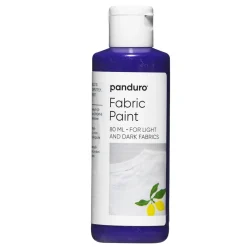 Fabric paint 80 ml – lila textilfärg för både ljust och mörkt tyg