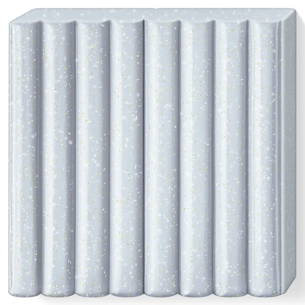 Fimo kids silver med glitter 42 g