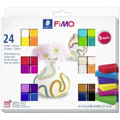 Fimo soft 25 g 24 färger