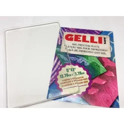 Gelli Arts rektangulär platta 12,7×17,8 cm / 5×7 tum