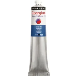 Georgian Water Mixable Oil Colour, vattenlöslig oljefärg 200 ml Sèvres Blue 129
