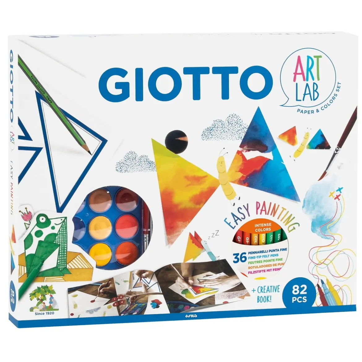 Giotto Art Lab Easy Paint 82p