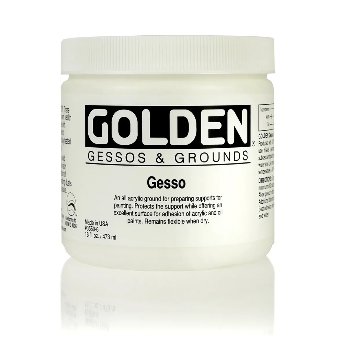Golden Acryl 473ml Gesso 3550