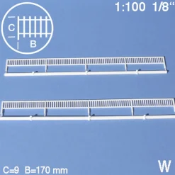 Hermoli Balustrad 1:100 2 st