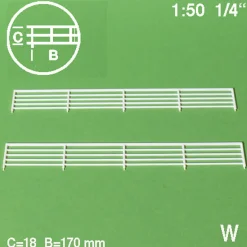 Hermoli Balustrad 1:50 2 st