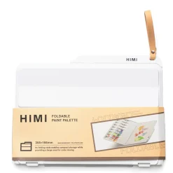 HIMI utfällbar lättviktspalett av plast, 25,5×19,5×1,2 cm