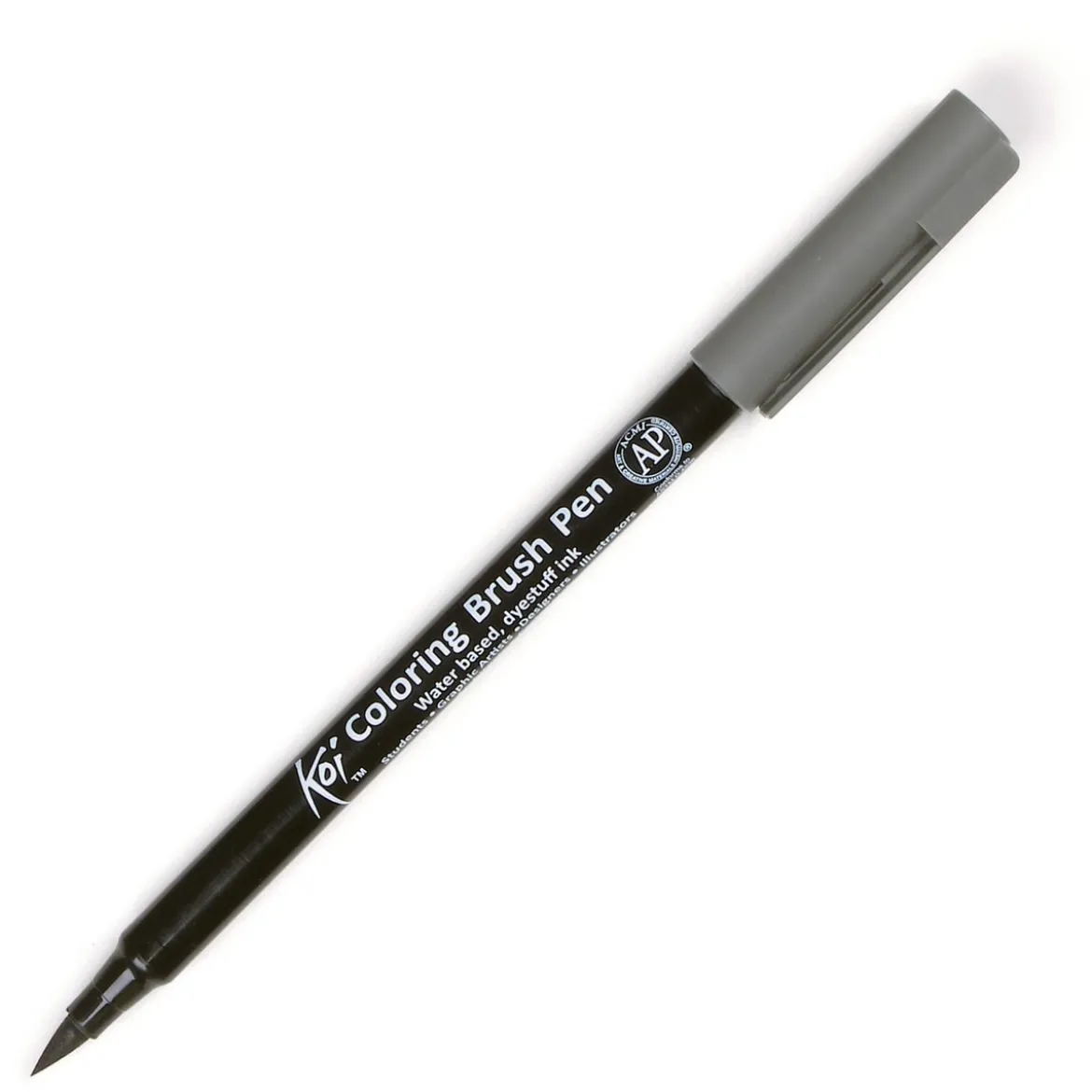 Koi Color Brush Pen Dk Wa Gray
