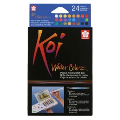 Koi Water Colors sketch box 24