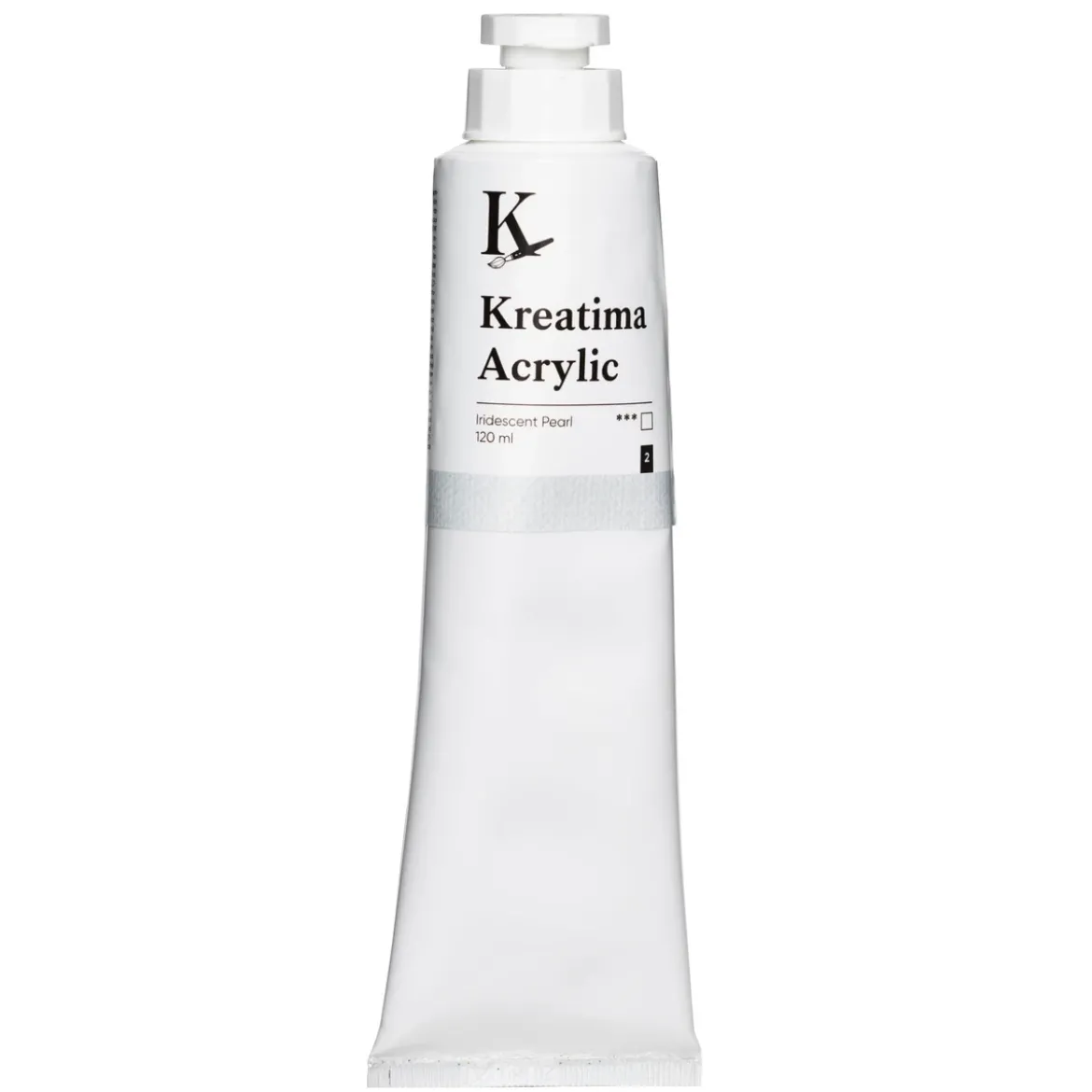 Kreatima Acrylic akrylfärg 120 ml – Iridescent Pearl