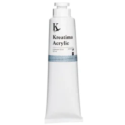 Kreatima Acrylic akrylfärg 120 ml – Iridescent Silver UV