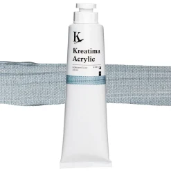 Kreatima Acrylic akrylfärg 120 ml – Iridescent Silver UV