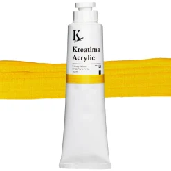 Kreatima Acrylic akrylfärg 120 ml – Primary Yellow PY 65 PW 6 PY 74