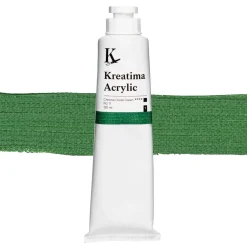 Kreatima Acrylic akrylfärg 120 ml – Chromium Oxide Green PG 17
