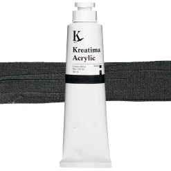 Kreatima Acrylic akrylfärg 120 ml – Carbon Black PBk 7 PR 101