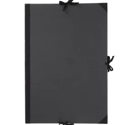 Kreatima förvaringsmapp svart 45×66 cm