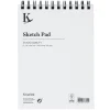 Kreatima Studio Sketch spiralbundet skissblock F1 (160x220 mm), 100 ark, 80 g/m²
