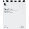 Kreatima Studio Sketch spiralbundet skissblock F3 (220x270 mm), 100 ark, 80 g/m²