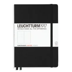 Leuchtturm1917 Notebook A5 Dotted Black – Hardcover