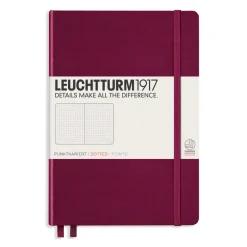 Leuchtturm1917 Notebook A5 Dotted Port Red – Hardcover