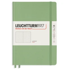 Leuchtturm1917 Notebook A5 Dotted Sage – Hardcover
