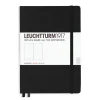Leuchtturm1917 Notebook A5 Plain Black – Hardcover