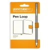 Leuchtturm1917 Pen Loop – gul självhäftande pennhållare till anteckningsböcker