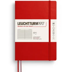 Leuchtturm1917 Ruled Notebook A5 Cherry – Softcover