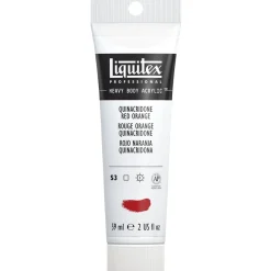 Liquitex Heavy Body akrylfärg 59 ml – 109 Quinacridone red orange