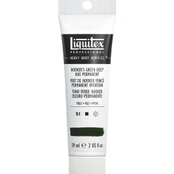 Liquitex Heavy Body akrylfärg 59 ml – 225 Hooker´s green deep hue permanent