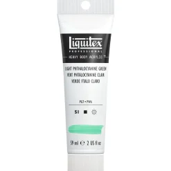 Liquitex Heavy Body akrylfärg 59 ml – 313 Light Phthalocyanine Green