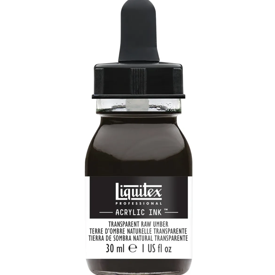 Liquitex Professional Acrylic Ink 30 ml – Transparent raw umber 333