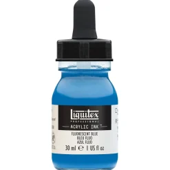 Liquitex Professional Acrylic Ink 30 ml – Fluorescent blue 984