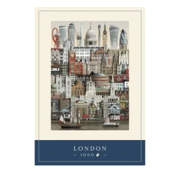 Martin Schwartz pussel London stadsmotiv. 1000 bitar, 50×70 cm