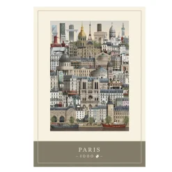 Martin Schwartz pussel Paris stadsmotiv. 1000 bitar, 50×70 cm
