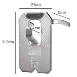 3M Claw tavelkrok med 11 kilos bärkraft, 2-pack