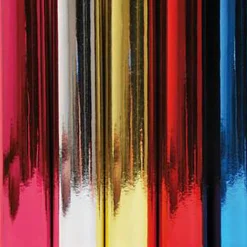 Metallpapper 2 x 0,7 m Cerise
