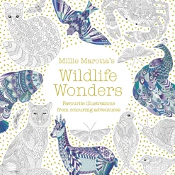 Målarbok - Wildlife Wonders
