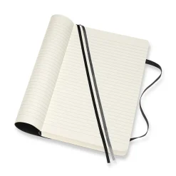 Moleskine Classic Notebook Expanded Large (13×21 cm), svart mjuk pärm – 400 linjerade sidor