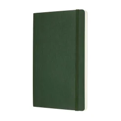 Moleskine Classic Notebook Large (13×21 cm), grön mjuk pärm – 192 olinjerade sidor
