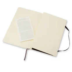 Moleskine Soft L Plain svart