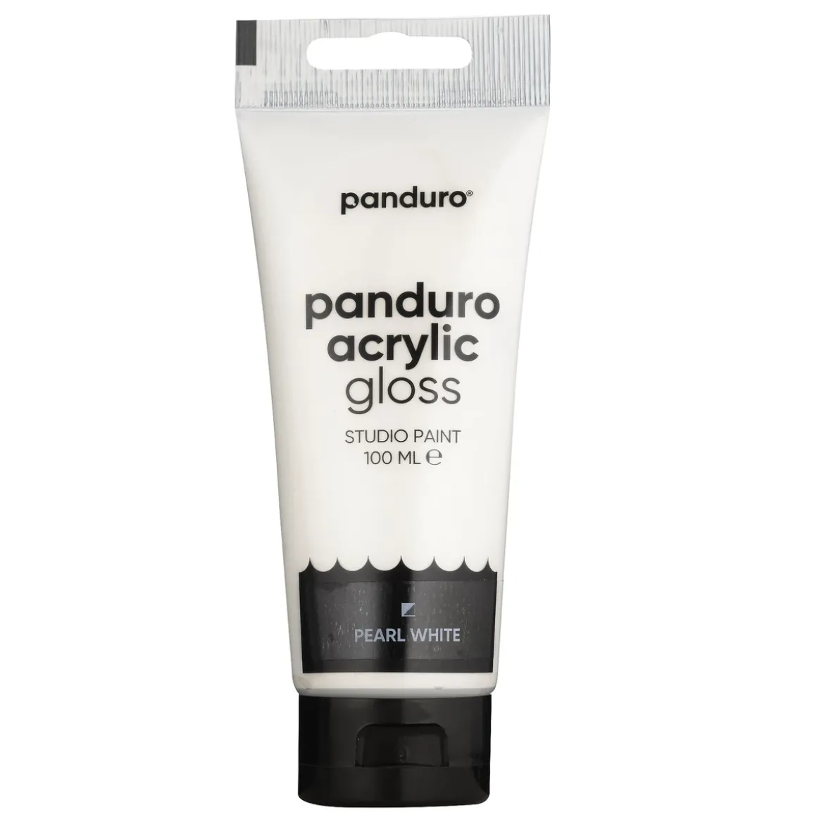 Panduro Acrylic akrylfärg, blank 100 ml – Pearl white