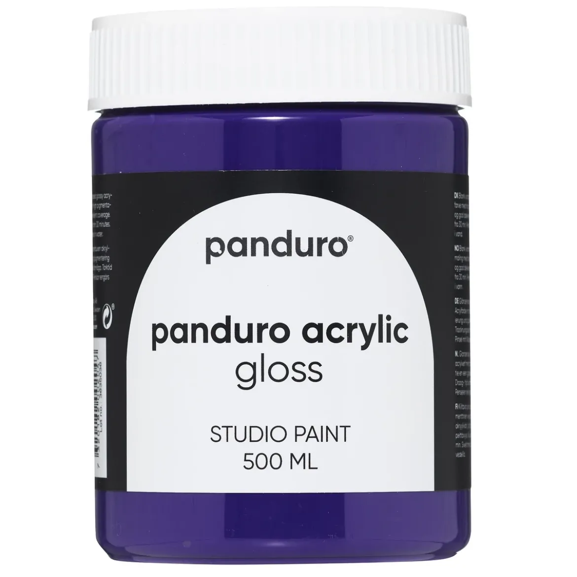 Panduro Acrylic Gloss blank akrylfärg 500 ml Purple