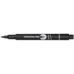 Panduro brushpen svart